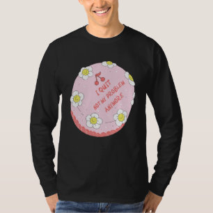 Camiseta Torta de Dejar el Trabajo Idea Despedida Colega A