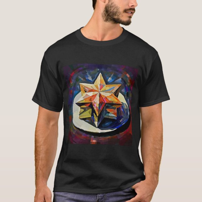 Camiseta torta de estrella (Anverso)