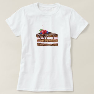 Camiseta Torta de fresa