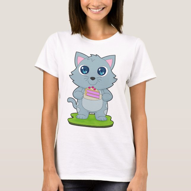 Camiseta Torta de gato (Anverso)