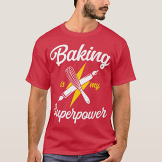 Camiseta Torta de hornear Rolling Pin Whisk