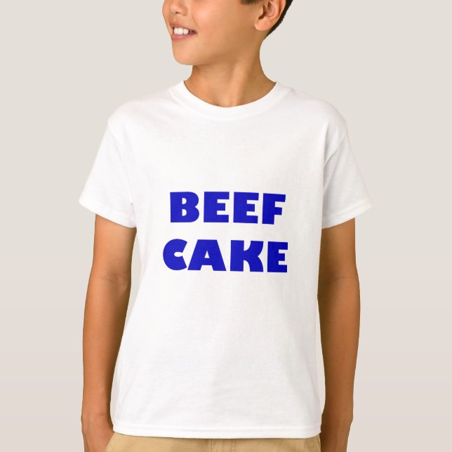 Camiseta Torta de la carne de vaca (Anverso)