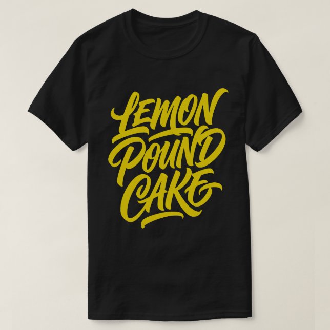 Camiseta Torta De Limón  (Diseño del anverso)