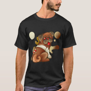Camiseta Torta de mazapán pug