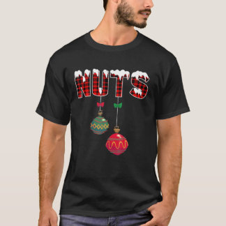 Camiseta Torta de nueces graciosas coincidiendo con el golp