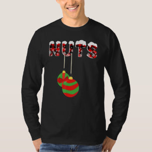 Camiseta Torta de nueces graciosas coincidiendo con el golp