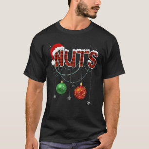 Camiseta Torta de nueces graciosas coincidiendo con el golp
