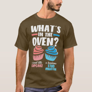Camiseta Torta de pastel o Fiesta de revelación de género d