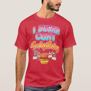 Camiseta Torta de pastelería torta torta de torta de donut