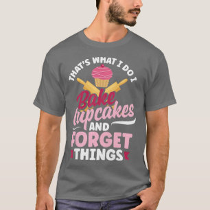 Camiseta Torta de tarta de mujeres haciendo divertido pan d