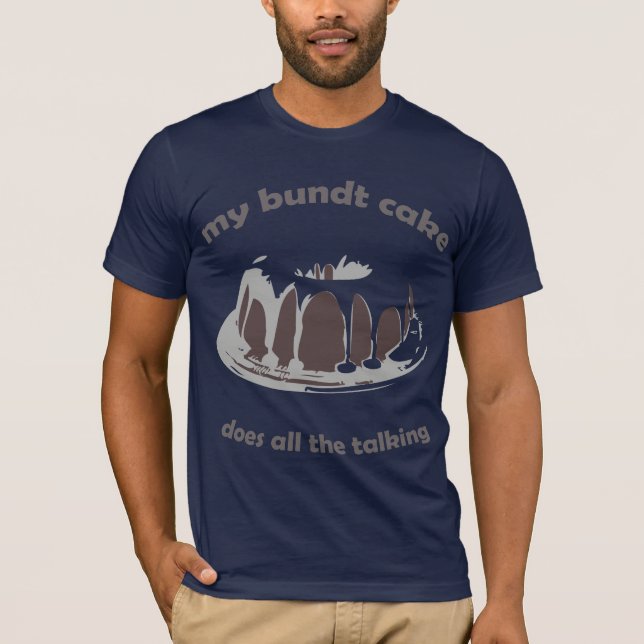 Camiseta torta del bundt (Anverso)