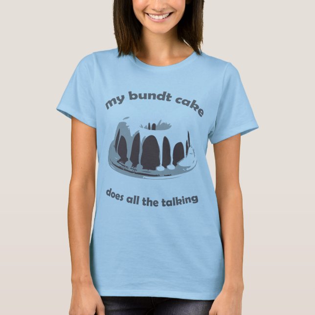 Camiseta torta del bundt (Anverso)