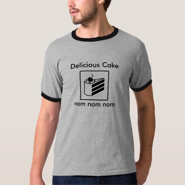 Camiseta Torta deliciosa (Anverso)