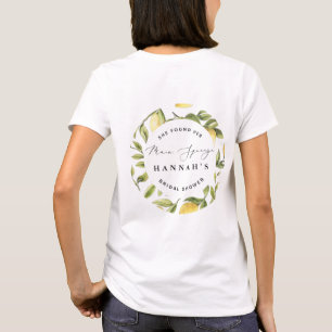 Camiseta Torta Nupcial de Limón Mediterráneo Main Squeeze