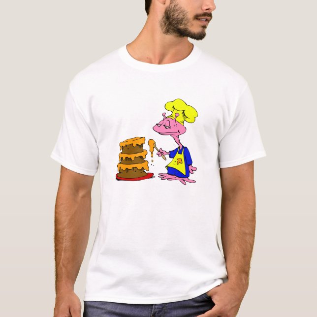 Camiseta Torta que hiela extranjera (Anverso)