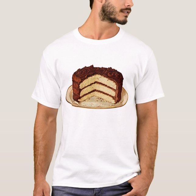 Camiseta Torta retra (Anverso)