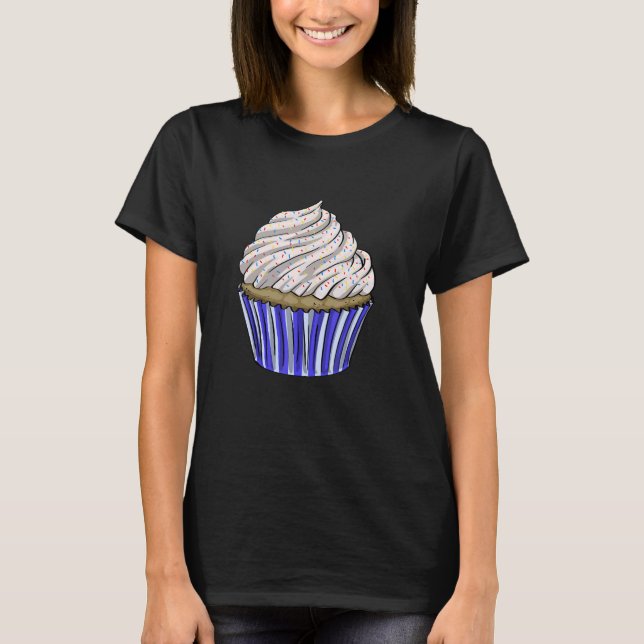 Camiseta Tortas de la Copa de Cerezo Rociadoras Mujeres Hac (Anverso)