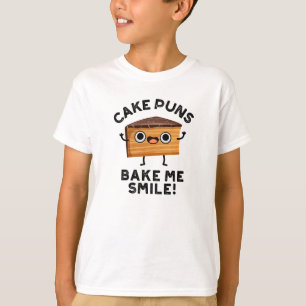Camiseta Tortas de tarta me hacen sonreír divertido bollo