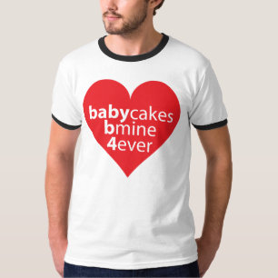Camiseta tortas del bebé
