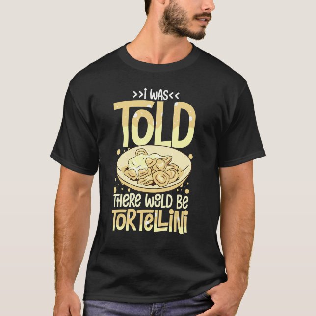 Camiseta Tortellini Soup Cheese Salad Chicken Pasta Pesto S (Anverso)