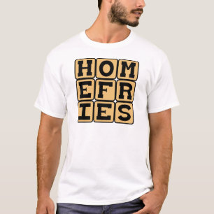 Camiseta Tortilla de Papas Casera, Desayuno con Papas
