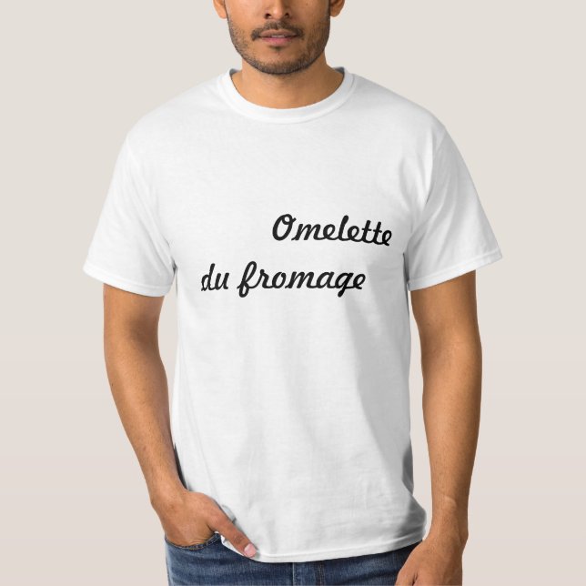 Camiseta Tortilla du fromage (Anverso)