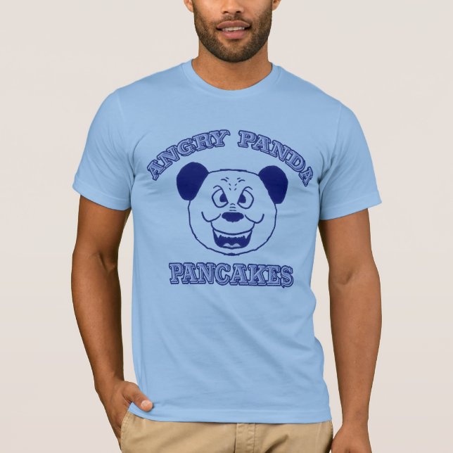 Camiseta Tortitas de Panda Enojado (Anverso)