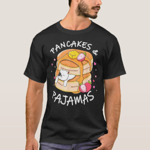 Camiseta Tortitas y pijamas Fiesta de pijamas divertida  Ga