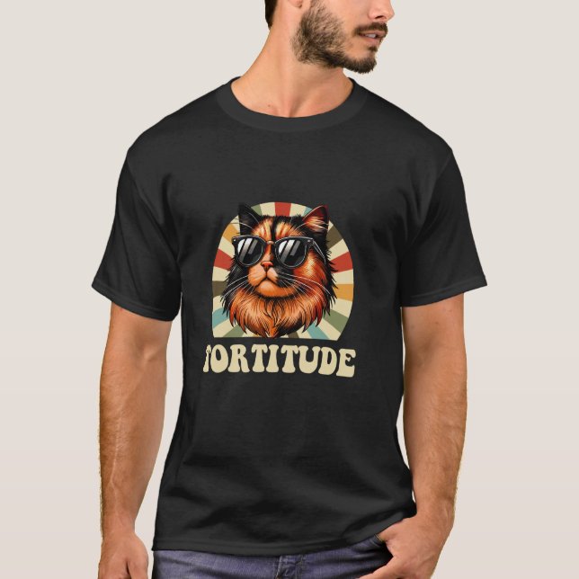 Camiseta Tortitud,Gato Carey (Anverso)