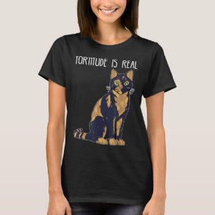 Camiseta Tortitude Es Un Verdadero Gato Tortie