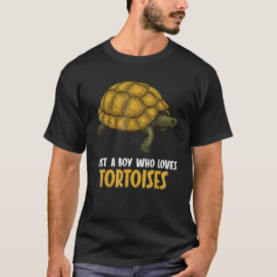 Camiseta Tortoise Boy es solo un chico que ama las tortugas