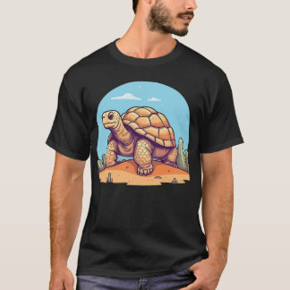 Camiseta Tortoise Cute Desert