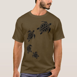 Camiseta Tortoise Damas Naturaleza marina al aire libre Cut