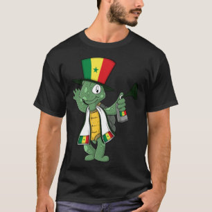 Camiseta Tortoise de fanáticos de Senegal