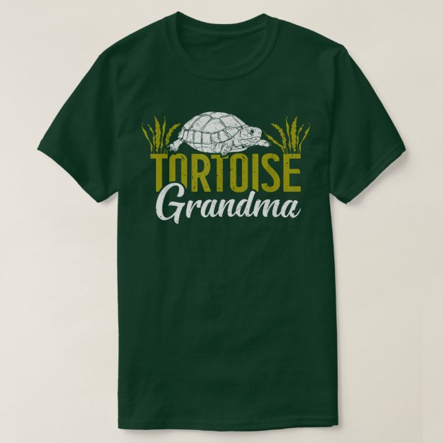 Camiseta Tortoise Grandma Reptiles Tortoise Lover (Diseño del anverso)