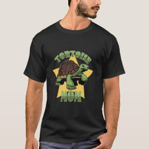 Camiseta Tortoise Mom Vintage Tortoises Reptile Lover Turtl
