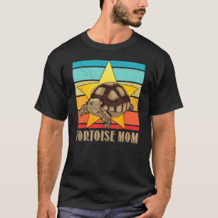 Camiseta Tortoise Mom Vintage Tortoises Reptile Turtle Mam