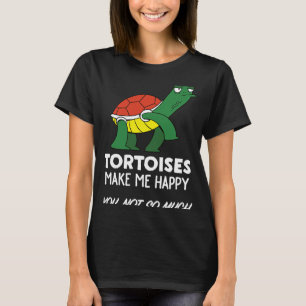 Camiseta Tortoise Tortoise me hace feliz