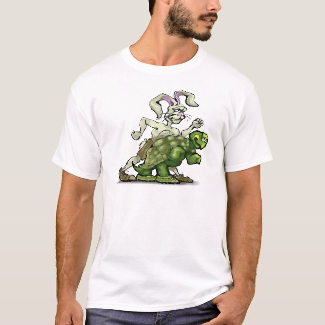 Camiseta Tortoise y la liebre (Anverso)