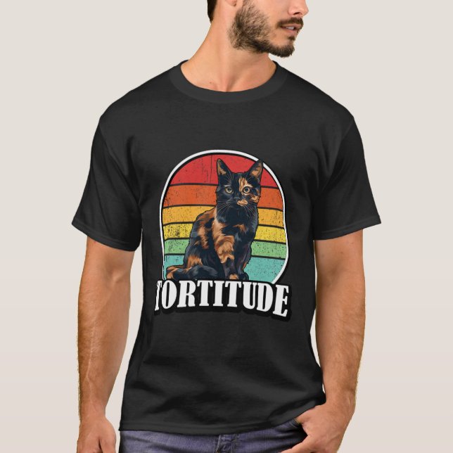 Camiseta Tortoiseshell Cat (Anverso)
