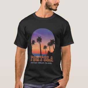 Camiseta Tortola Islas Vírgenes Británicas Sunset Beach
