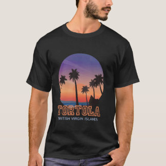 Camiseta Tortola Islas Vírgenes Británicas Sunset Beach