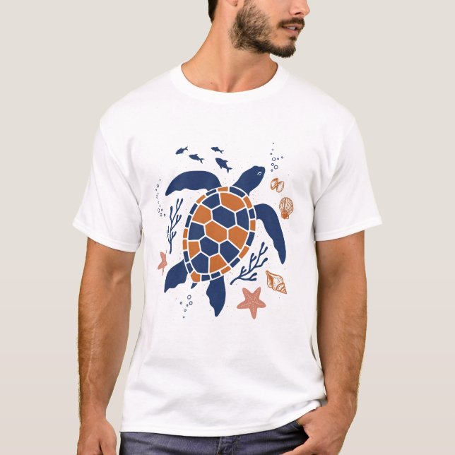 Camiseta tortuga (Anverso)