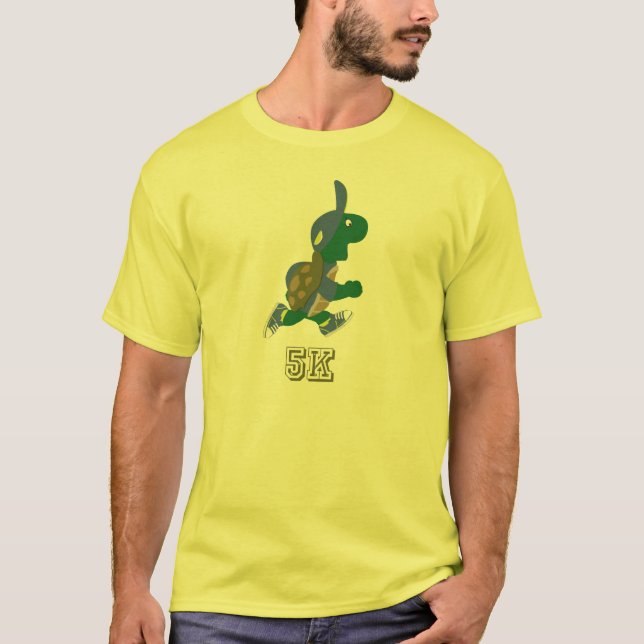 Camiseta Tortuga 5K - Azul (Anverso)