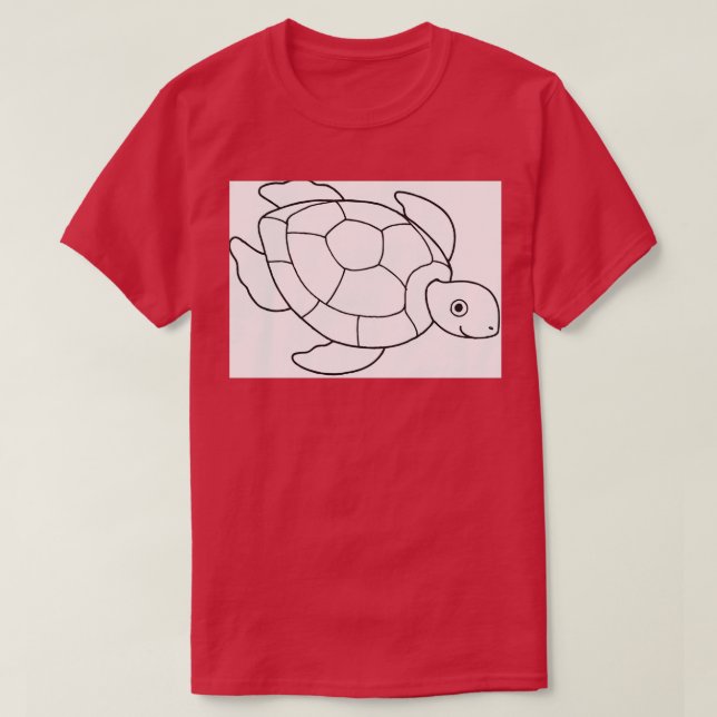 Camiseta Tortuga 6 (Diseño del anverso)