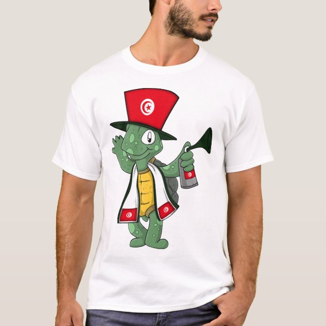 Camiseta Tortuga abanico tunecina (Anverso)