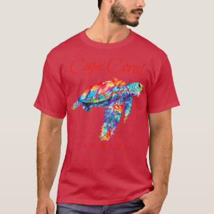 Camiseta Tortuga acuática de Cape Coral Florida