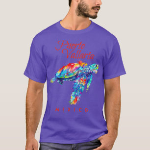 Camiseta Tortuga acuática de Puerto Vallarta México