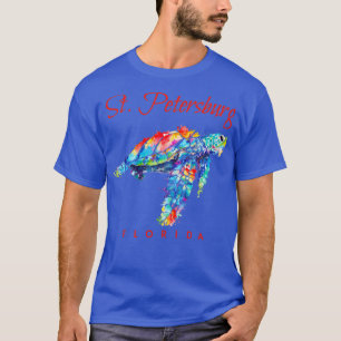 Camiseta Tortuga acuática de San Petersburgo Florida
