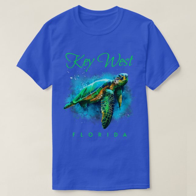 Camiseta Tortuga acuática del oeste de Florida (Diseño del anverso)